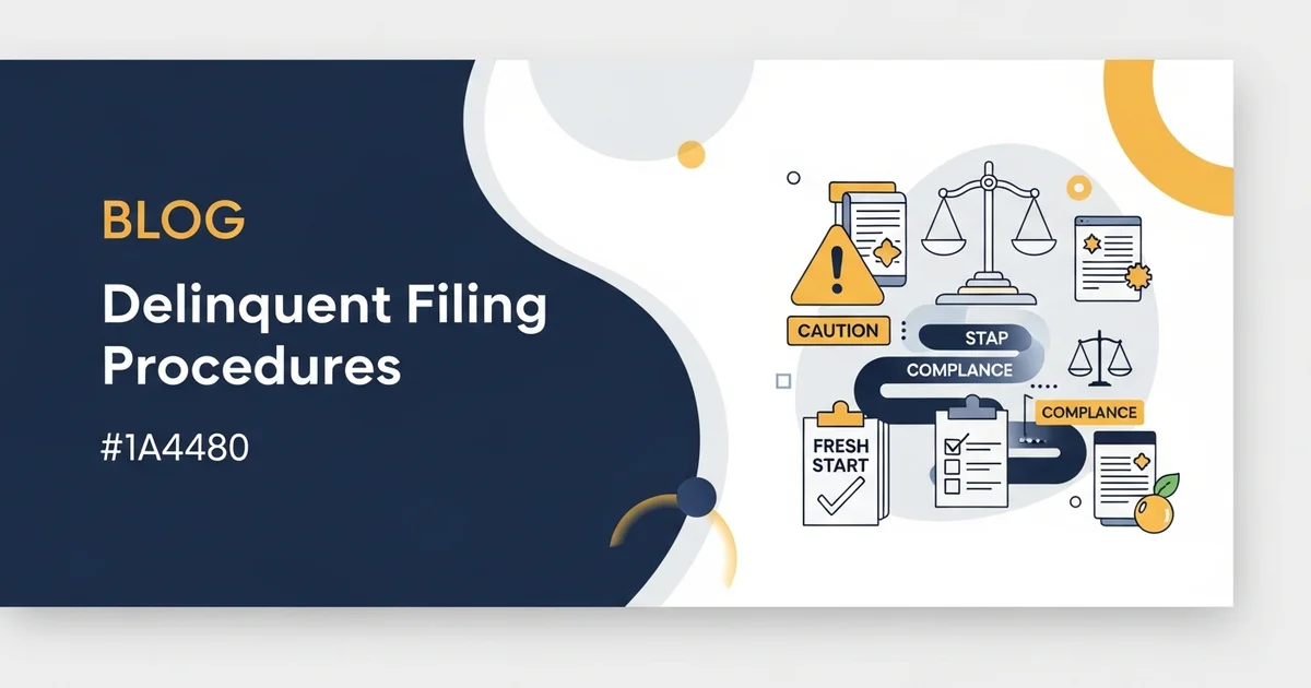 FBAR Delinquent Filing Procedures: How to File Late FBARs Without Penalties