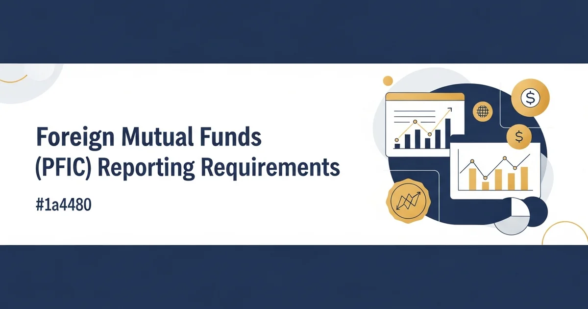 FBAR Foreign Mutual Funds PFIC: Reporting Requirements Explained